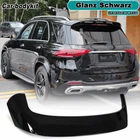 Gloss Black Dash Spoiler Spoiler Lip Fits Mercedes V167 GLE63 GLE53 AMG