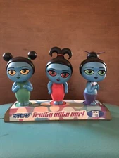 Quantum Mechanix Serenity Fruity Oaty Bar Girls Bobble Head Maquette Set Firefly
