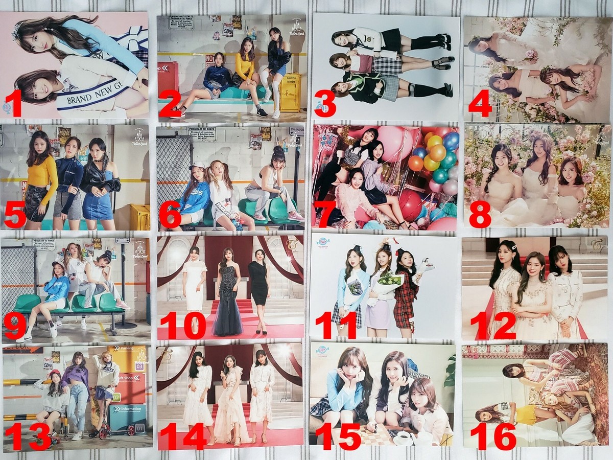 TWICE JAPAN - Official Photocards - 6 x 4 inches - UNITS /USA/ | eBay