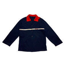 Fila Bjorn Borg Women's Collared Jacket | Vintage 80s Tennis Sportswear Navy Vtg