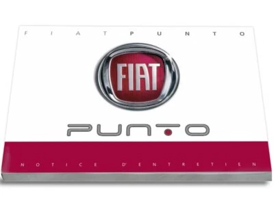 Fiat Punto 2012 - 2017 Notice d'Utilisation Français