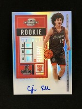 CJ Elleby 2020-21 Contenders Optic SILVER Rookie Ticket Autograph RC Auto 108