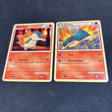 Cyndaquil 55/95 Quilava 49/95 Call of Legends Pokemon Card English Non-Holo 2