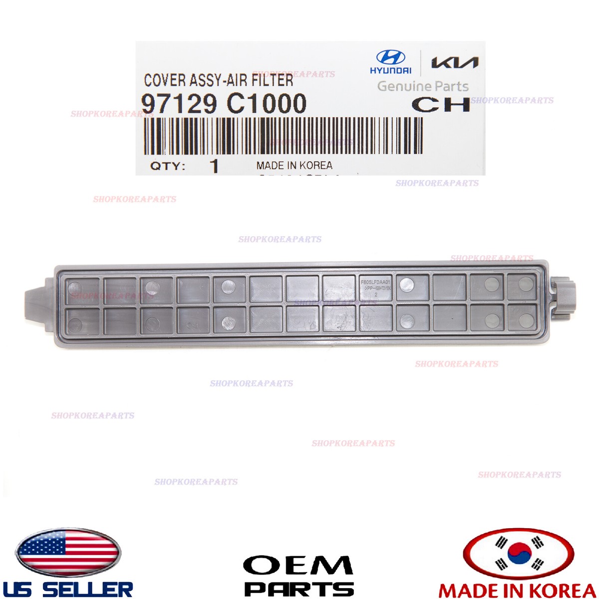 Genuine OEM Cabin Air Filter Access Cover Hyundai Sonata Kia