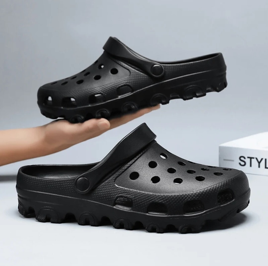 Herren Männer Clogs Slipper Sandalen Latschen Mules Pantoffeln CN