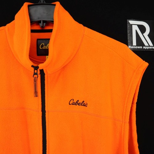 Cabela's Full Zip Sleeveless Fleece 