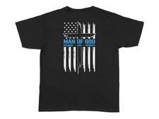 Man of God Unisex T-Shirt Husband Dad Grandpa Faith Shirt Christian Family Tee