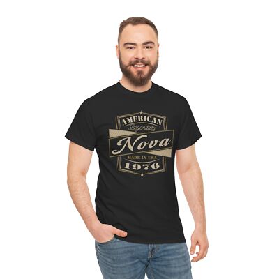 1976 Chevy Nova Gift T Shirt | 1976 Chevy Nova Shirt | Classic Car Tee Shirt