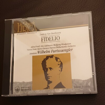 BEETHOVEN Fidelio Poell FURTWAENGLER 2CD BRAMANTE