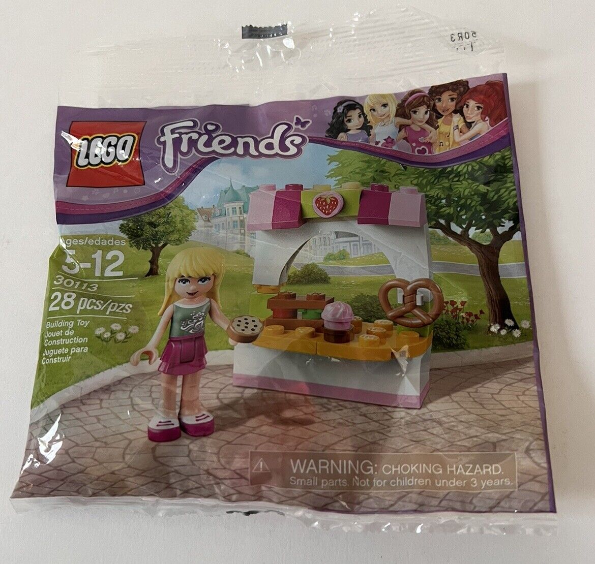 LEGO Friends Stephanie’s Bakery Stand Polybag (30113) - New & Sealed