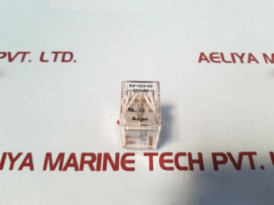 Lot of 10X Koino KH-103-4C Miniature Power Relay 220VAC KH0103 24VDC,3A - Image 2 of 4