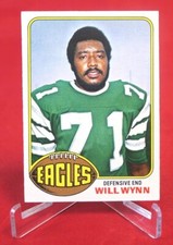Will Wynn TOPPS Football Card 1976 #199 NFL Near Mint 