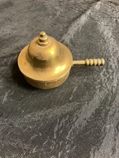 A Gold Tone Product Vintage Salt Cellar 