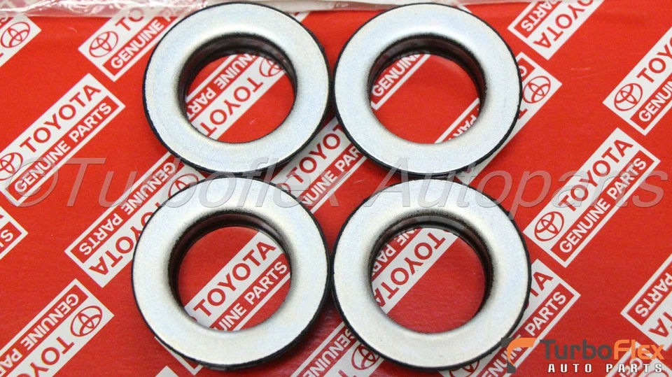 Vedação de tubo vela de ignição Toyota Camry Celica MR2 RAV4 conjunto de 4 genuínas 90480-30025 - Imagem 2 de 3