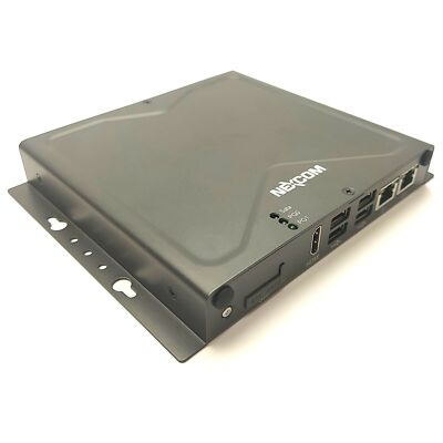 NEXCOM NISE50B-4G-32G Fanless Computer Intel Atom 1.46GHz 4GB RAM Windows 10 24V