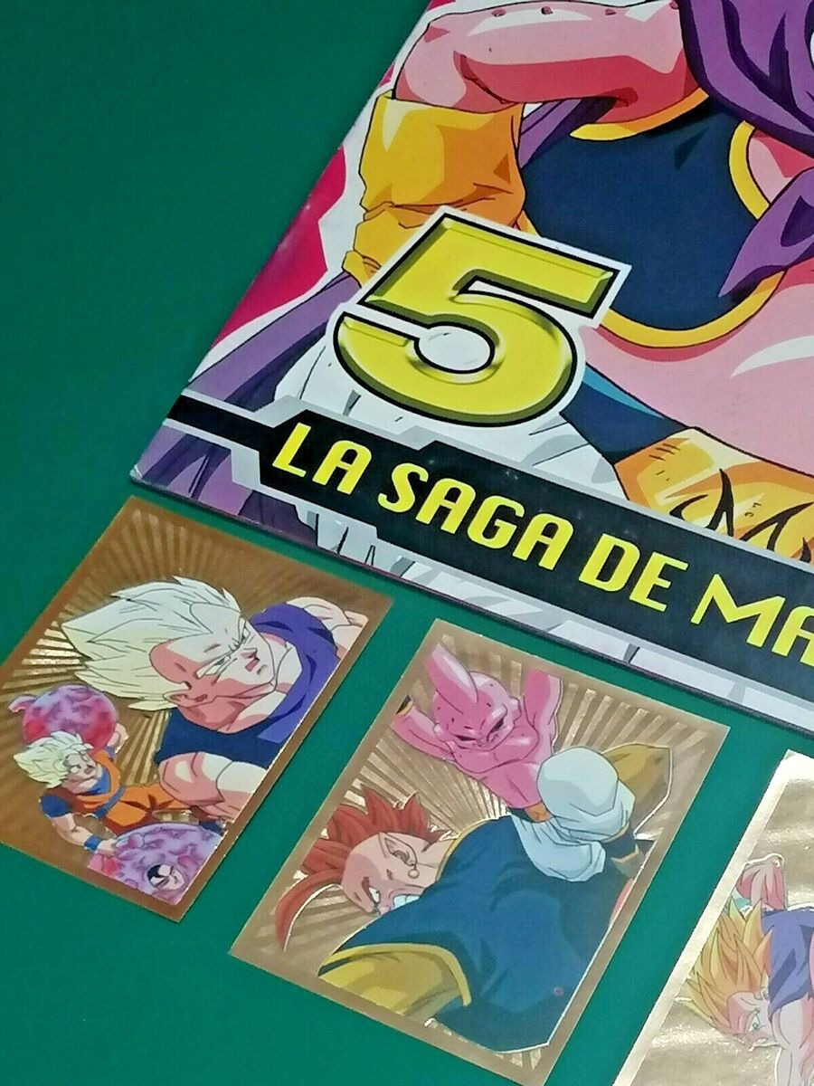 DRAGON BALL Z 5 Album + Full Set 208/208 PERU 2008 Navarrete Majin Buu Saga