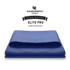 Hainsworth ELITE PRO 7ft UK POOL Table Cloth Bed & Cushion Set - CADET BLUE