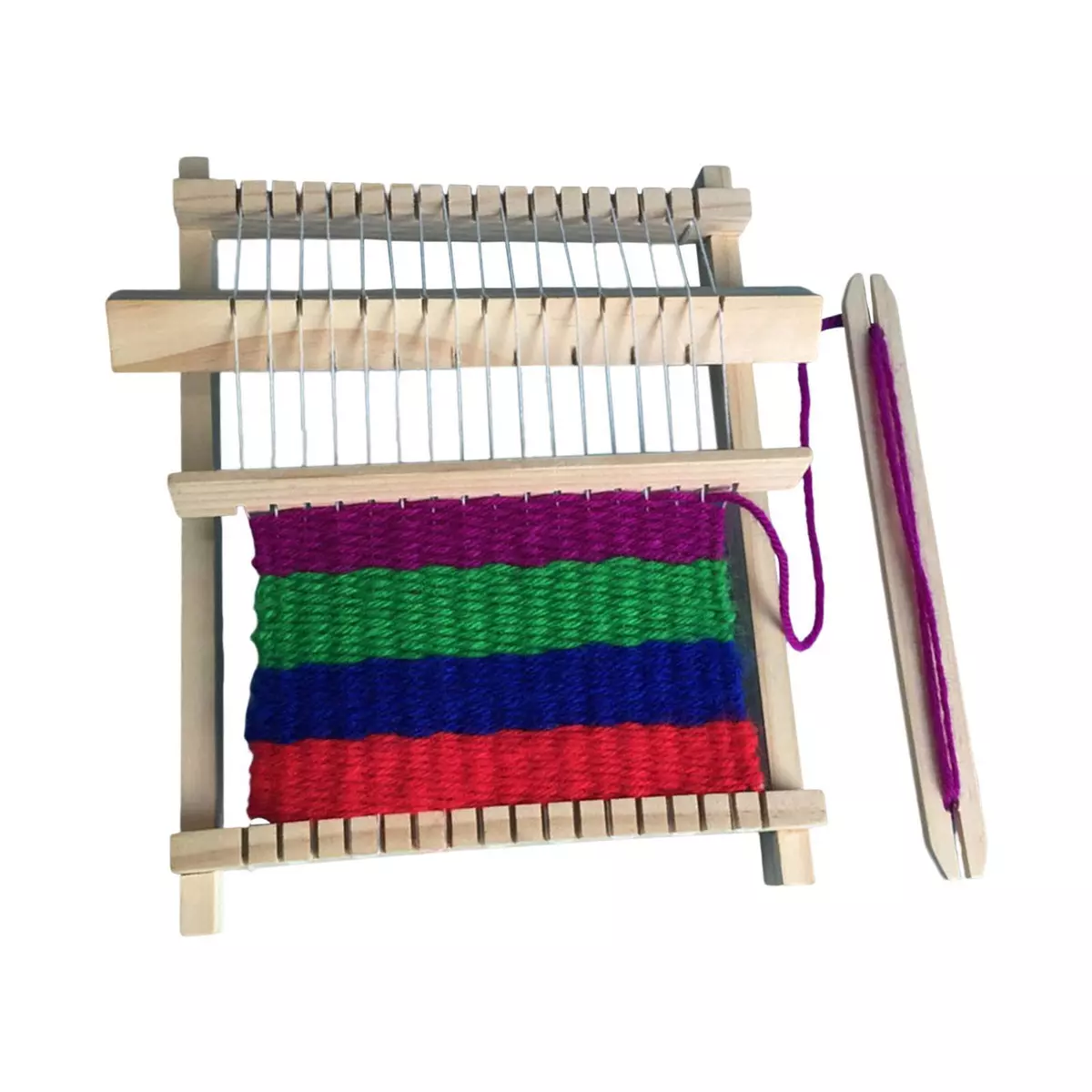 Weaving Loom Kit Handmade Creative with Accessories Sewing for Beginners