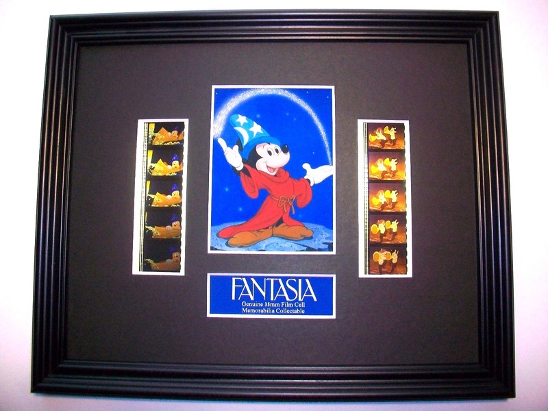 FANTASIA Framed Movie Film Cell X 10 - compliments dvd book poster animation