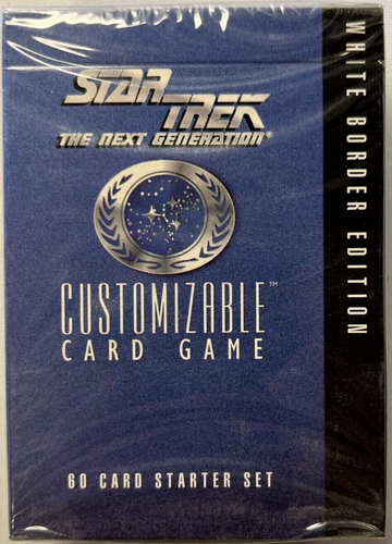 The Next Generation CCG Starter Deck Alpha 1994 Unlimited Decipher Star Trek - Picture 1 of 1
