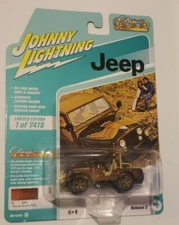 JOHNNY LIGHTNING 2021 CLASSIC GOLD RELEASE 2, A, JEEP CJ-5 (Golden Eagle)