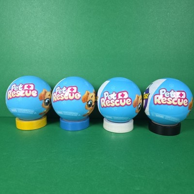 ZURU 5 Surprise PET RESCUE Series 1 Mystery Collectable Mini Pet Toy Lot of 4
