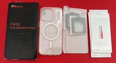 Ruayia für iPhone 14 Pro Hülle Tempered Displayschutz Kamera Linse Schutz