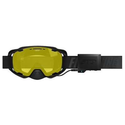 509 Aviator 2.0 XL Ignite S1 Goggle Heated Anti Fog Scratch Lens Black w/ Yellow