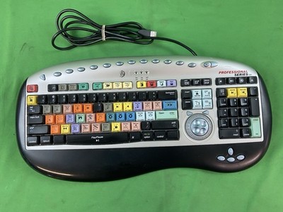 Bella 5202 Professional Series 3.0 Video Editing Keyboard   Tested & Working