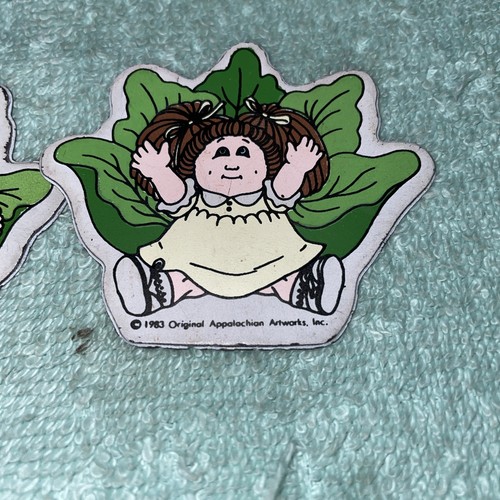 Cabbage Patch Kids 2 Fridge Magnets  Appalachian Artworks 1983 - Picture 3 of 6