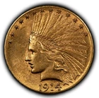 1914-D G$10 Indian Head Gold Eagle - Authentic US Coin - AU - SKU-G5697