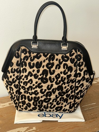 Louis Vuitton Sprouse LEOPARD North/South Tote Jacquard Velvet Chenille ~Limited - Picture 5 of 24