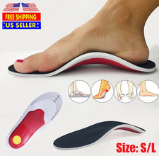Orthotic Shoe Insoles Inserts Flat Feet High Arch Support for Plantar Fasciitis