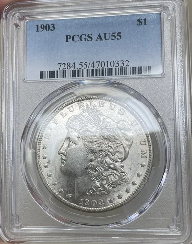 1903 Morgan Silver Dollar PCGS AU55