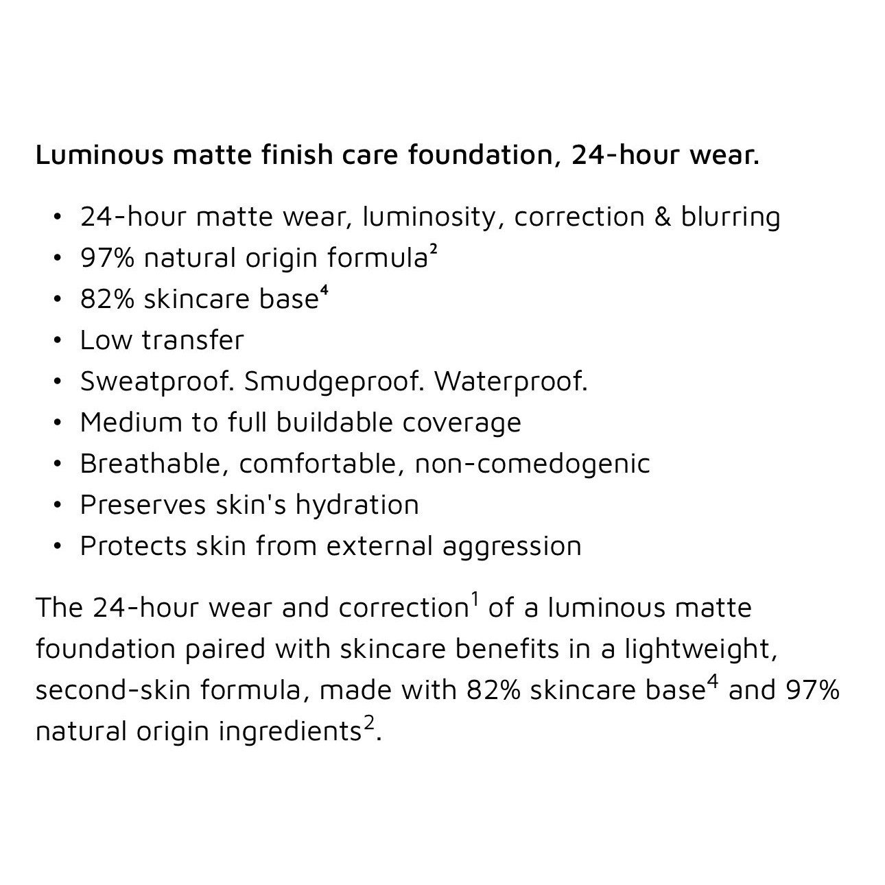 Givenchy Prisme Libre Skin-Caring Matte Foundation 1-W105 1oz 30ml New thumbnail 3