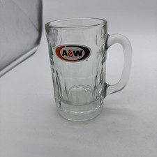 Tall Vintage 60s 70s A&W Root Beer Logo 6 Thi...