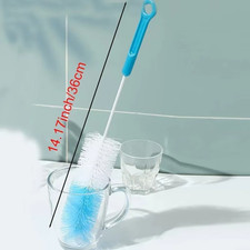 Long Handle Bottle Cleaning Brush Cup Inwall Scrubber Feeder Washer Tool