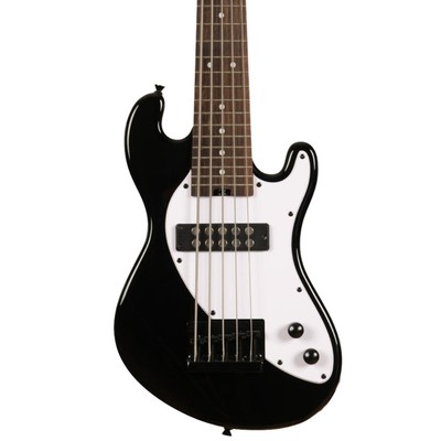 Kala Solid Body 5-String Electric U-BASS, Laurel Fingerboard, Jet Black