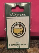 2026 90th Masters Tournament Commerative Pin Augusta National Golf Club New