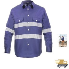 High Visibility Hi Vis Reflective Safety Work Shirts