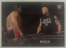 2016 Topps WWE Wrestling The Rock Tribute Set Card #37 (Rusev & Lana)