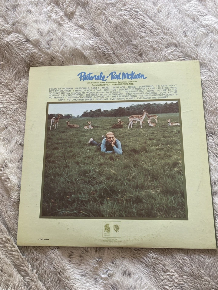 ROD MCKUEN PASTORALE 2X VINYL LP 1971 WARNER BROS. RECORDS FIELDS OF WONDER VG+ Foto 2 de 4