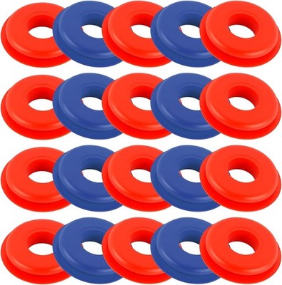 20PCS Glad Hand Seal, Round Gaskets Replacement, Rubber Gasket Elastic Grommet,
