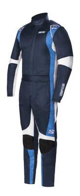 Simpson Racing SC04501 Supercoil Racing Suit SFI 5 - Adult XX-Large - Blue