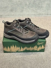 DANNER  Men's 4.5" Riverside Steel Toe EH Waterproof Work Shoe Brown Size 16D