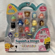 Squishmallows Squish-a-longs Series 1 Ring Mix  Match Accessories
