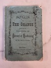 Songs Of The Grange Order Of Patrons Of Husbandry In The United States 1874 — photo 1