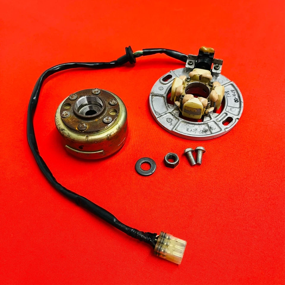 YZ85 ESTATOR VOLANTE MAGNETO A JUEGO ORIGINAL OEM YAMAHA YZ 85 (2002-2018) Foto 2 de 4