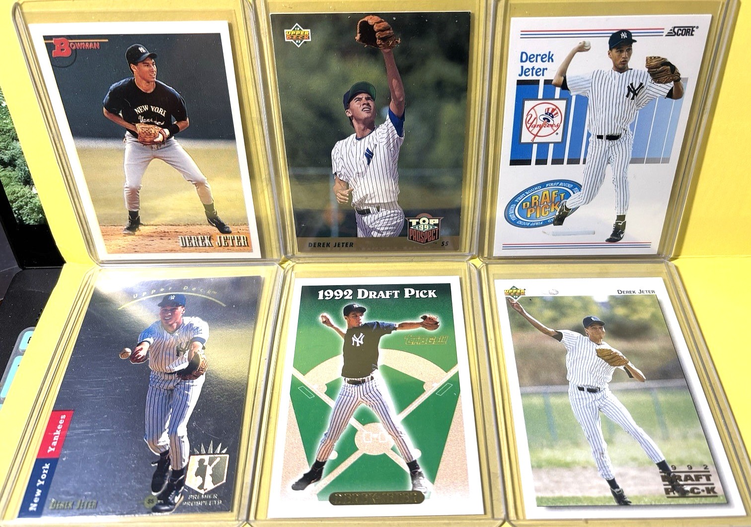 DEREK JETER 135 CARD LOT 6RCs 75 BASE 39 PREMIUM #s DIE CUT CHROME&MORE FREE SHP