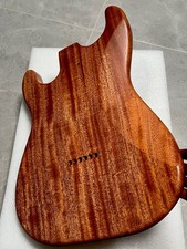 Brand new One-Piece Solid Mahogany Electric Guitar Body  - Unfinished